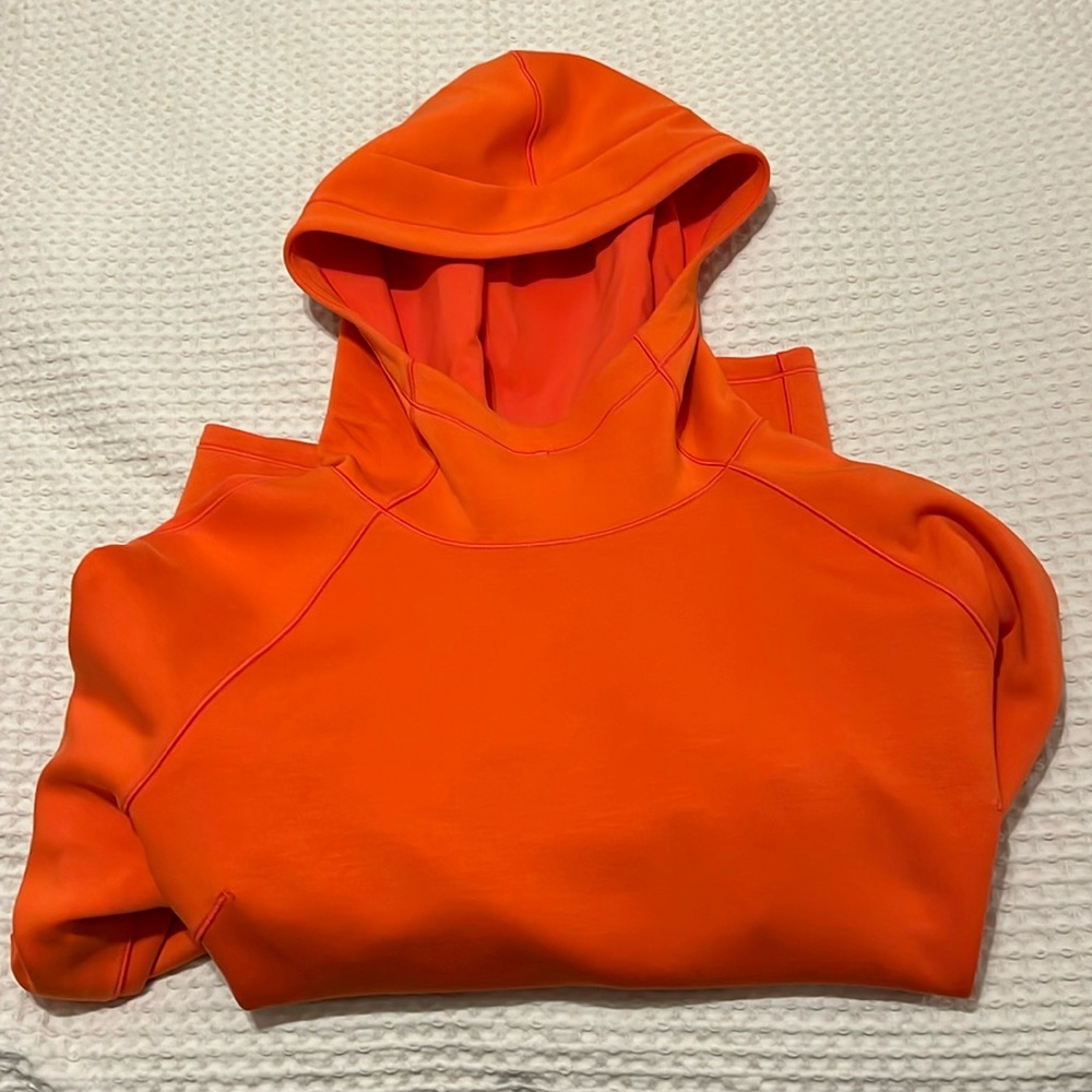 Lululemon Orange Hoodie 14 Airwrap